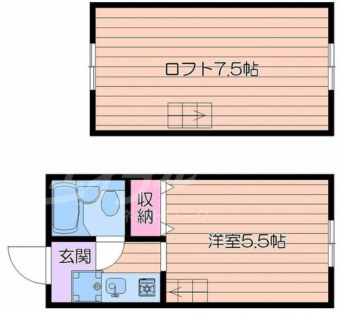 グレースコーポⅡの物件間取画像